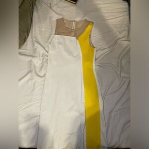 Colorblock dress.